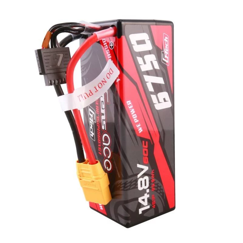 Gens ace G-Tech 6750mAh 14.8V 60C 4S1P 14# XT90 akumuliatorius