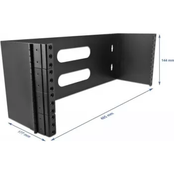 Rack pagrindas DeLOCK 19 colių sieninis stovas 4U juodas