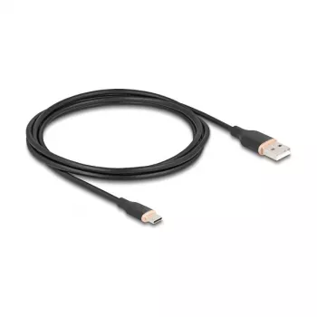 USB laidas DeLOCK 81227 2,5 m USB A – USB C juodas