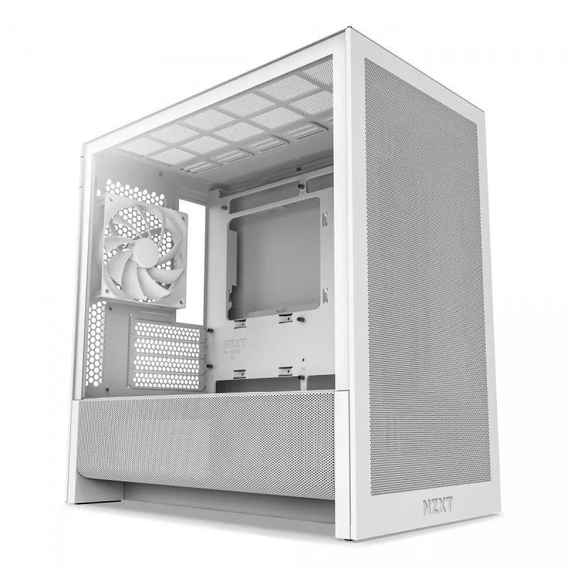 PC korpusas NZXT H9 H3 Flow Midi Tower Baltas