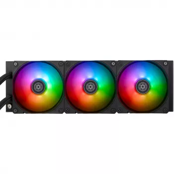 NovaPeak 360 ARGB 360 mm skysčio aušinimo sistema, juoda