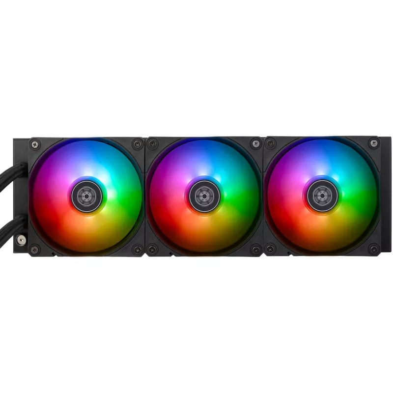 NovaPeak 360 ARGB 360 mm skysčio aušinimo sistema, juoda