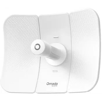 Tiltinis tinklo tiltas TP-LINK Beam Bridge 5 UR KIT, 5 GHz vienos juostos, Wi‑Fi 5 (802.11ac), Gigabit Ethernet, išorinė antena, maks. atstumas 15000 m, baltas