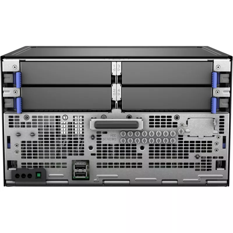 HPE ProLiant MicroServer Gen11 E-2434 4c 32GB-U 4LFF-NHP 2x4TB HDD 180W išorinis maitinimo šaltinis EMEA Cmp Mod Svr