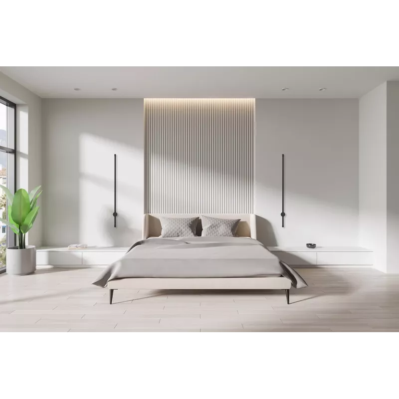 LED sieninis šviestuvas Activejet AJE-HILTON Black NW