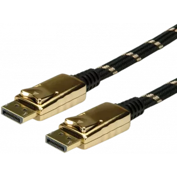 DisplayPort kabelis ROLINE 11.04.5648 7,5 m Juodas Auksuotas