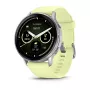 Garmin Venu 010-03014-02 išmanusis laikrodis / sportinis laikrodis 3,56 cm (1,4 inch) AMOLED 45 mm skaitmeninis 454 x 454 pikseliai liečiamas ekranas sidabrinis Wi-Fi GPS (palydovas)