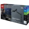 Universali sunkiasvorė monitoriaus rankena DM 5110 Single Heavy Duty, Monitor Mount juoda, skirta 43–127 cm (17–50 inch) monitoriams