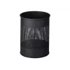 Šiukšliadėžė Durable 331058 15 L apvali metalinė antracitinė