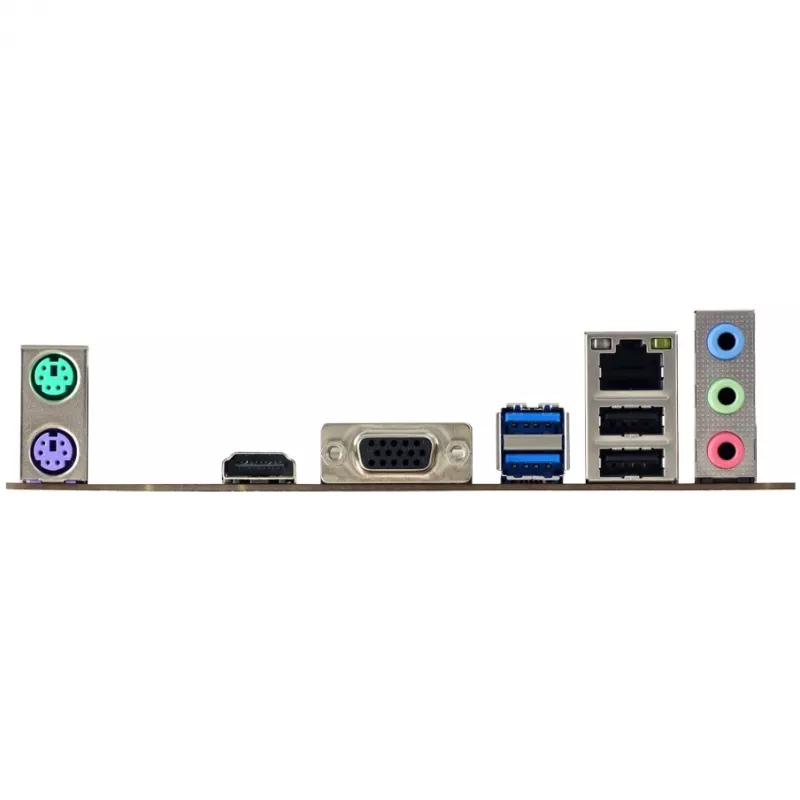 Motininė plokštė BIOSTAR H81MHV3 3.0 – Micro ATX, LGA 1150, Intel H81, 2x DDR3 DIMM (max 16 GB), SATA II/III, Gigabit LAN, HDMI, VGA