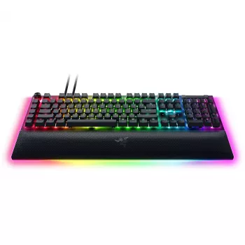 Razer BlackWidow V4 Pro klaviatūra žaidimams USB QWERTZ vokiška Juoda Mechaninė RGB