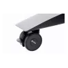 EDBAK TRE100 mobilus TV stovas 42–75 col. ekranams, max apkrova 70 kg, juodas