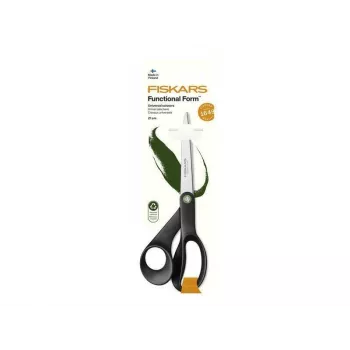 Fiskars 1074547 žirklės biuro/amatų Universalios tiesaus pjovimo Juodos, Nerūdijantis plienas