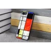 Apsauginis dėklas iKins Apple iPhone 8/7 Mondrian Black