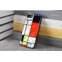 Apsauginis dėklas iKins Apple iPhone 8/7 Mondrian Black