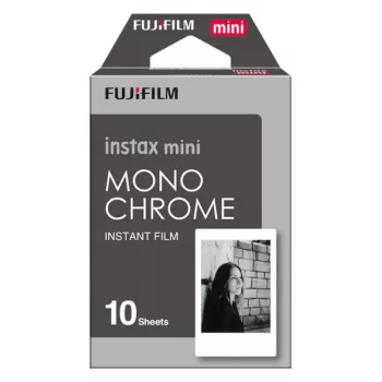 Fujifilm Instax Mini Monochrome – nespalvota momentinė juosta – instax mini – ISO 800 – 10 kadrų