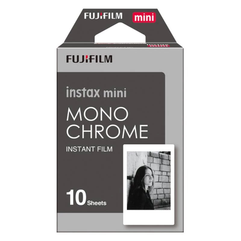 Fujifilm Instax Mini Monochrome – nespalvota momentinė juosta – instax mini – ISO 800 – 10 kadrų