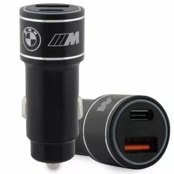 Automobilinis įkroviklis 20W PD-QC 3.0 Greitasis įkrovimas juodas