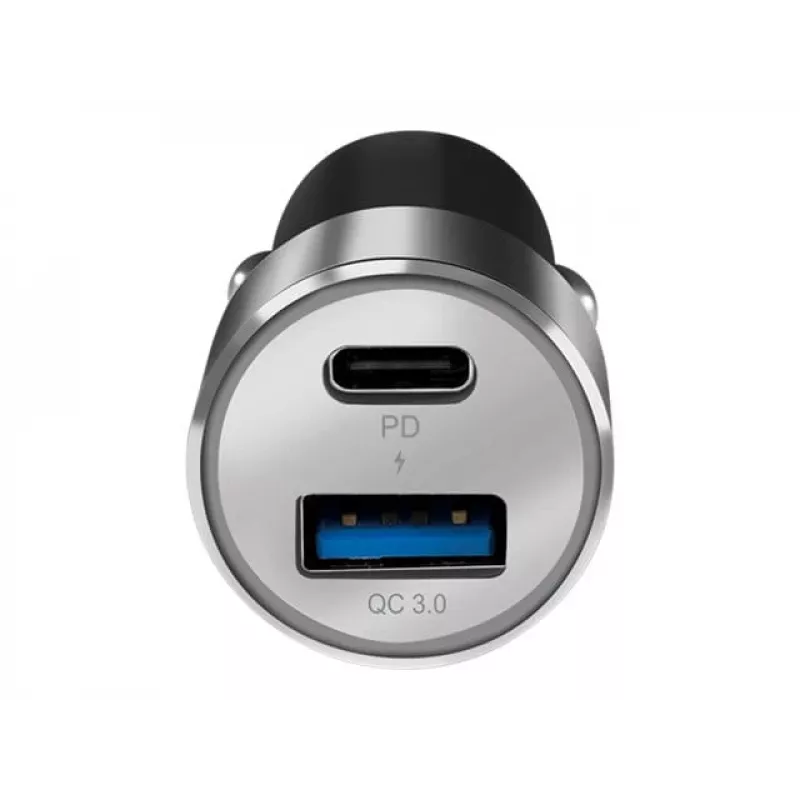 LogiLink automobilinis maitinimo šaltinis 36 W, 3 A, PD 3.0, QC 3.0, 2 išėjimai (USB, USB-C 24 kontaktų)