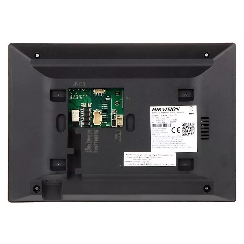 Hikvision DS-KH6320-WTE1-W vaizdo durų skambutis 17,8 cm (7 inch) baltas