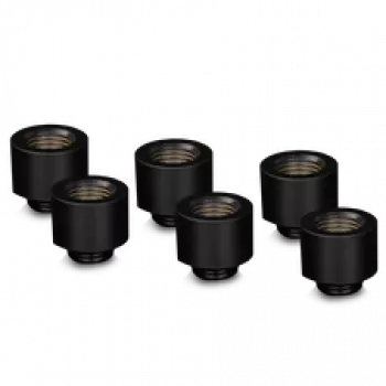 Thermal Grizzly DeltaMate Extender MF14 – vandens aušinimo jungtis, juoda, 6 vnt. (TG-DM-FIT-6007)