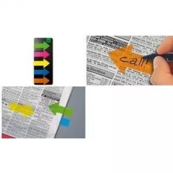 Lipnios rodyklinės etiketės Sigel HN600 mėlyna, žalia, rožinė, raudona, geltona
