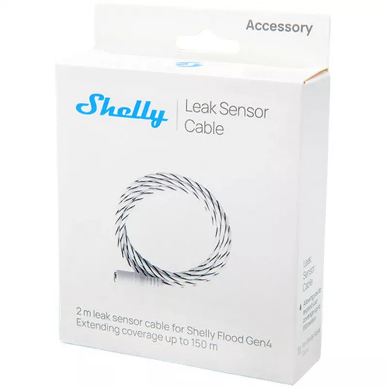 Sensoriaus kabelis Shelly Flood Gen4 Sensorkabel – pailginimo / pakeitimo kabelis (Shelly_LSC)
