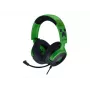 Laidinis žaidimų ausinių komplektas Razer Kraken V4 X — supra-aurinės, 20–20000 Hz, 1,8 m kabelis, 310 g, juoda/žalia