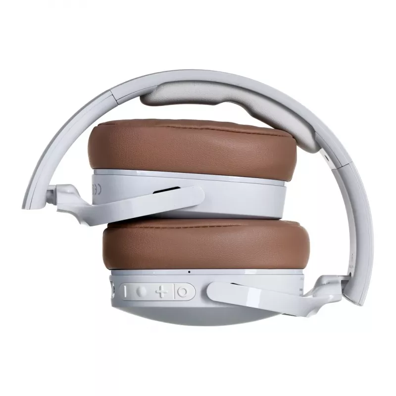 Ausinės Skullcandy Hesh ANC belaidės ir laidinės, lankeliu, skambučiams/muzikai, USB Type-C, Bluetooth, baltos