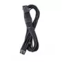 CableMod Universal Pro ModMesh 16 kaiščių į 16 kaiščių kabelis, pintas, StealthSense - juodas, 60 cm