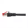 EFB-Elektronik RJ45 jungiamasis kabelis Cat.6 S/FTP LSZH juodas 1,5 m