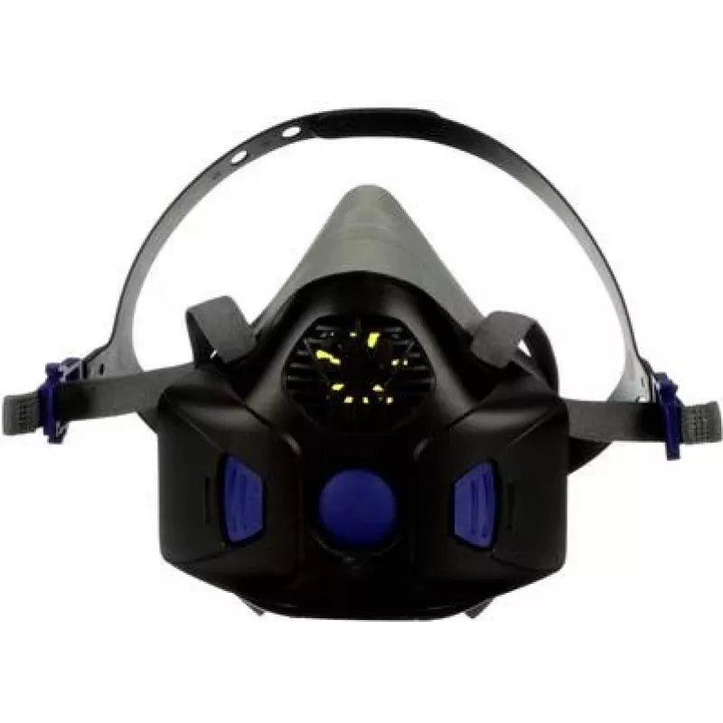 3M HF-802SD daugkartinė pusveidė respiratorinė kaukė be filtro, dydis M