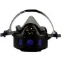 3M HF-802SD daugkartinė pusveidė respiratorinė kaukė be filtro, dydis M