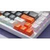 Savio ASTRAL WHITE JADE 3 COLOURS klaviatūra, žaidimų, USB, QWERTY US International