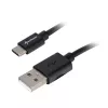USB 2.0 A į USB-C laido adapteris Sharkoon 0,5 m, juodas
