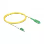 DeLOCK 83861 šviesolaidinis kabelis 2 m LC SC geltonas OS2 vienmodis