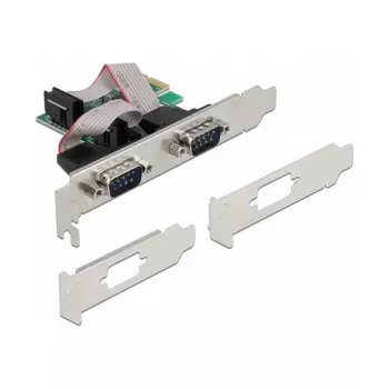 PCI Express x1 kortelė DeLOCK 90046 su dviem RS-232 prievadais