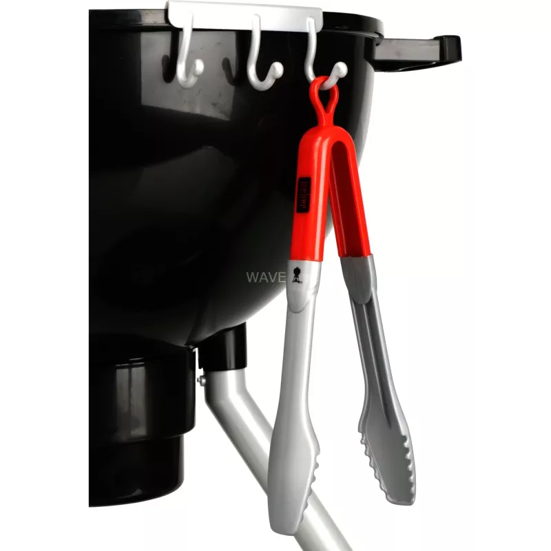 Weber Kugelgrill One Touch Premium – žaidimų virtuvėlė, juoda/pilka