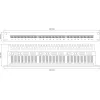 Alantec PK013 – Gigabit Ethernet RJ-45 Cat5e U/UTP 22/26 juodas (PK013)