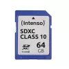 INTENSO atminties kortelė SDXC 64GB C10/3411490