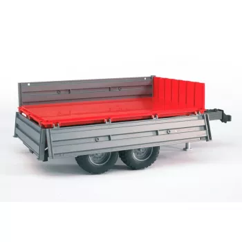 Žaislinis transporto priemonės modelis BRUDER 02019 priekaba 1:16