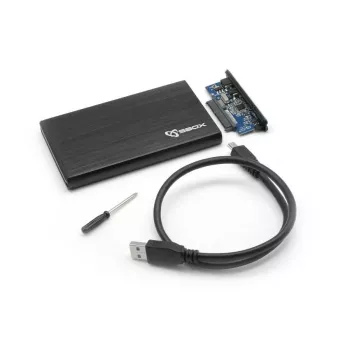 Sbox HDC-2562B 2,5 colio išorinis HDD korpusas Blackberry Black