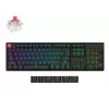 Belaidis mechaninis klaviatūra Keychron K10 RGB Black, kompaktiškas išdėstymas, RGB apšvietimas, Bluetooth ir USB-C