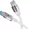 Goobay 74160 – USB 3.0 tipo A – Gigabit Ethernet adapterio laidas 3 m – tinklo adapteris – 1.000 Mbps