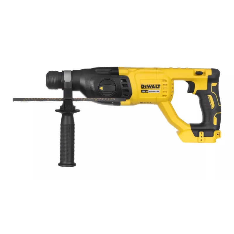 Pertraukiamasis plaktukas DeWalt DCH133N-XJ, 18 V, be akumuliatoriaus, SDS-Plus, 2,6 J smūgio energija, gręžimas betone iki 26 mm