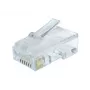 Gembird LC-8P8C-002/100 RJ-45 laidų jungtis, skaidri