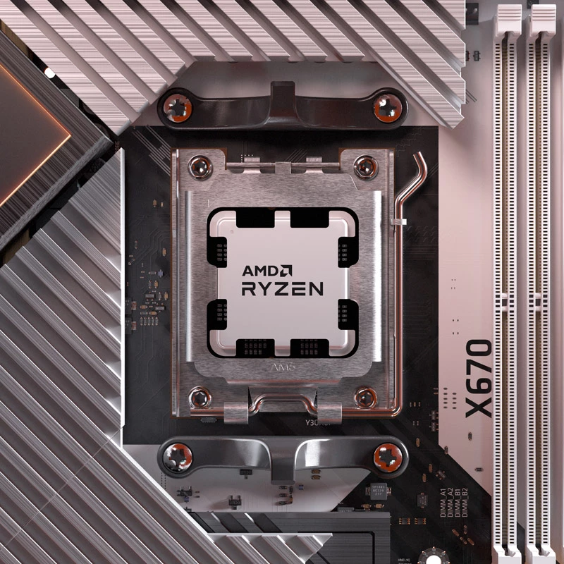 AMD AM5 Ryzen 5 7500F Tray 3,7 GHz 6 branduoliai 65 W Boost 5 GHz 32 MB talpykla
