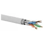 Q-LANTEC S/FTP cat.6A tinklo kabelis, vytos poros, LSOH