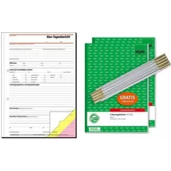 Formų knygelė sigel SY281 A4+ vieno lapo laisva forma turgui D