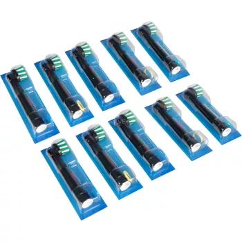 Oral-B Pro CrossAction keičiamieji šepetėlių antgaliai, 10 vnt.